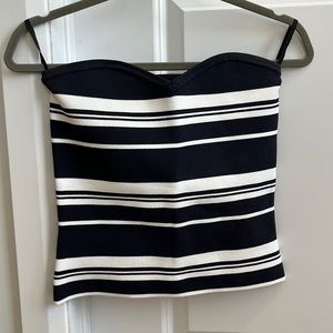 Babaton Strapless Knit Top